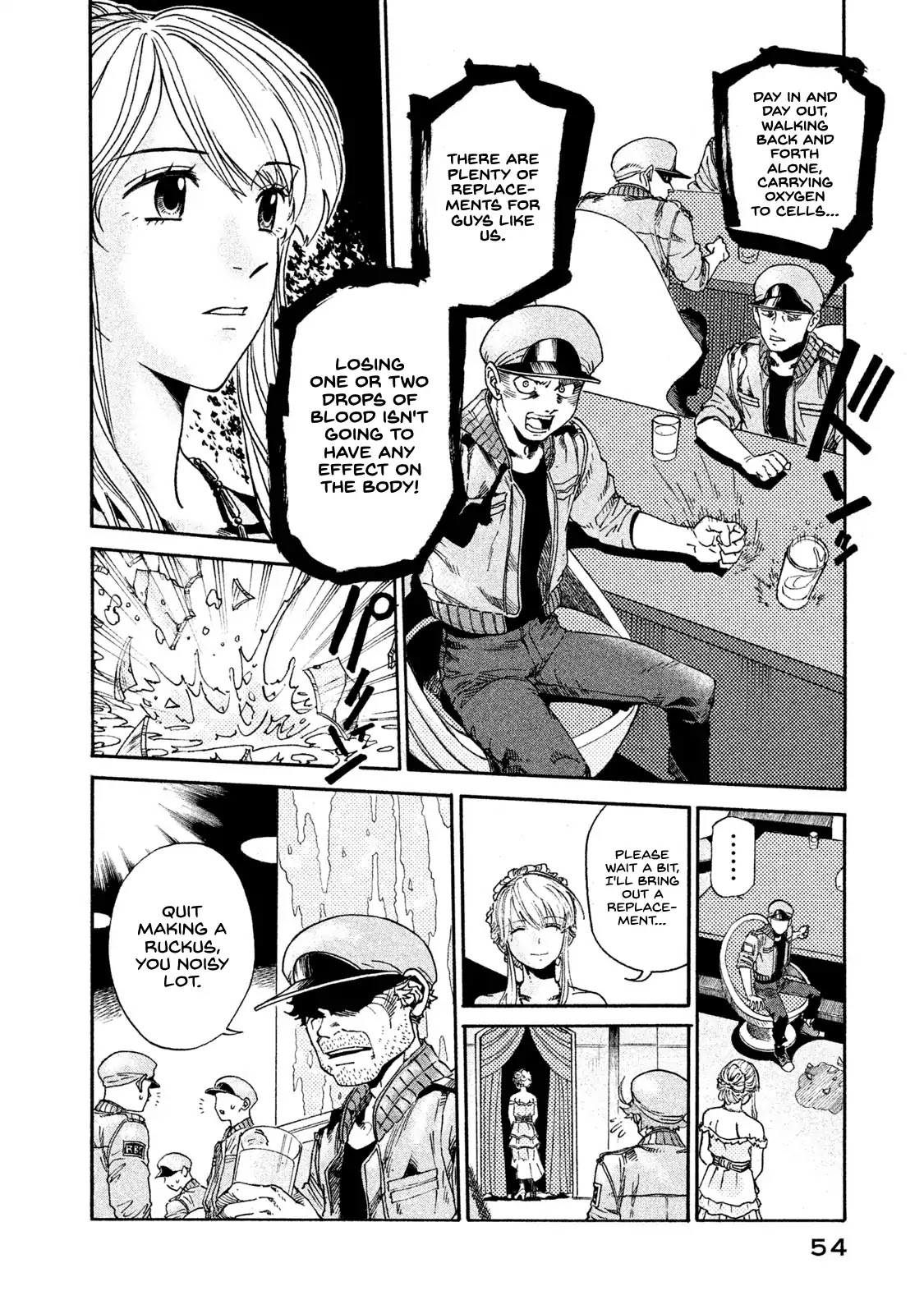 Hataraku Saibou BLACK Chapter 2 page 17 - Chapter 2: Liver, Alcohol, Pride.