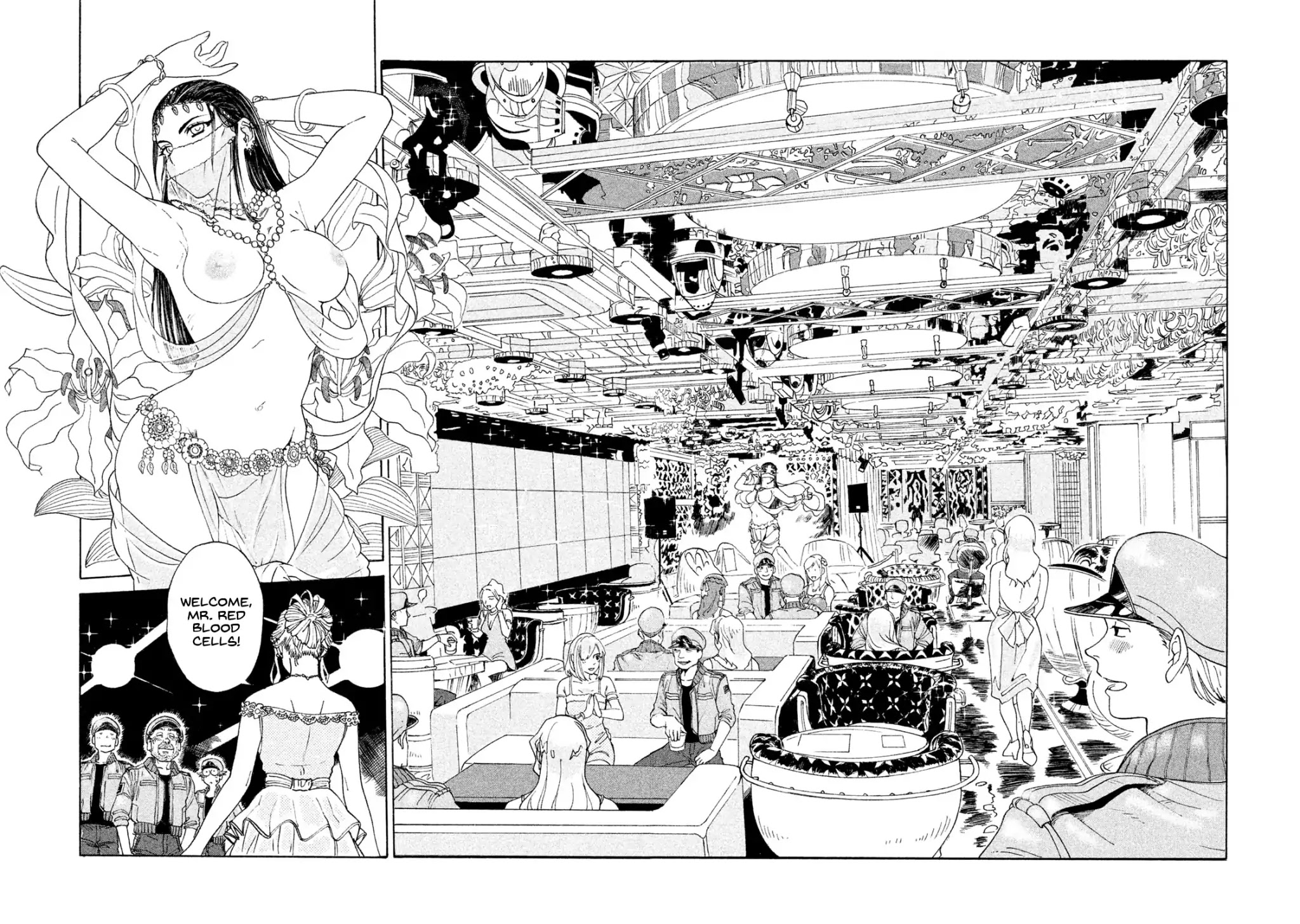Hataraku Saibou BLACK Chapter 2 page 8 - Chapter 2: Liver, Alcohol, Pride.