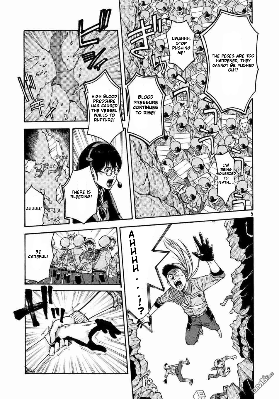 Hataraku Saibou BLACK Chapter 21 page 5 - Chapter 21: Return, Responsibility, Hemorrhoids