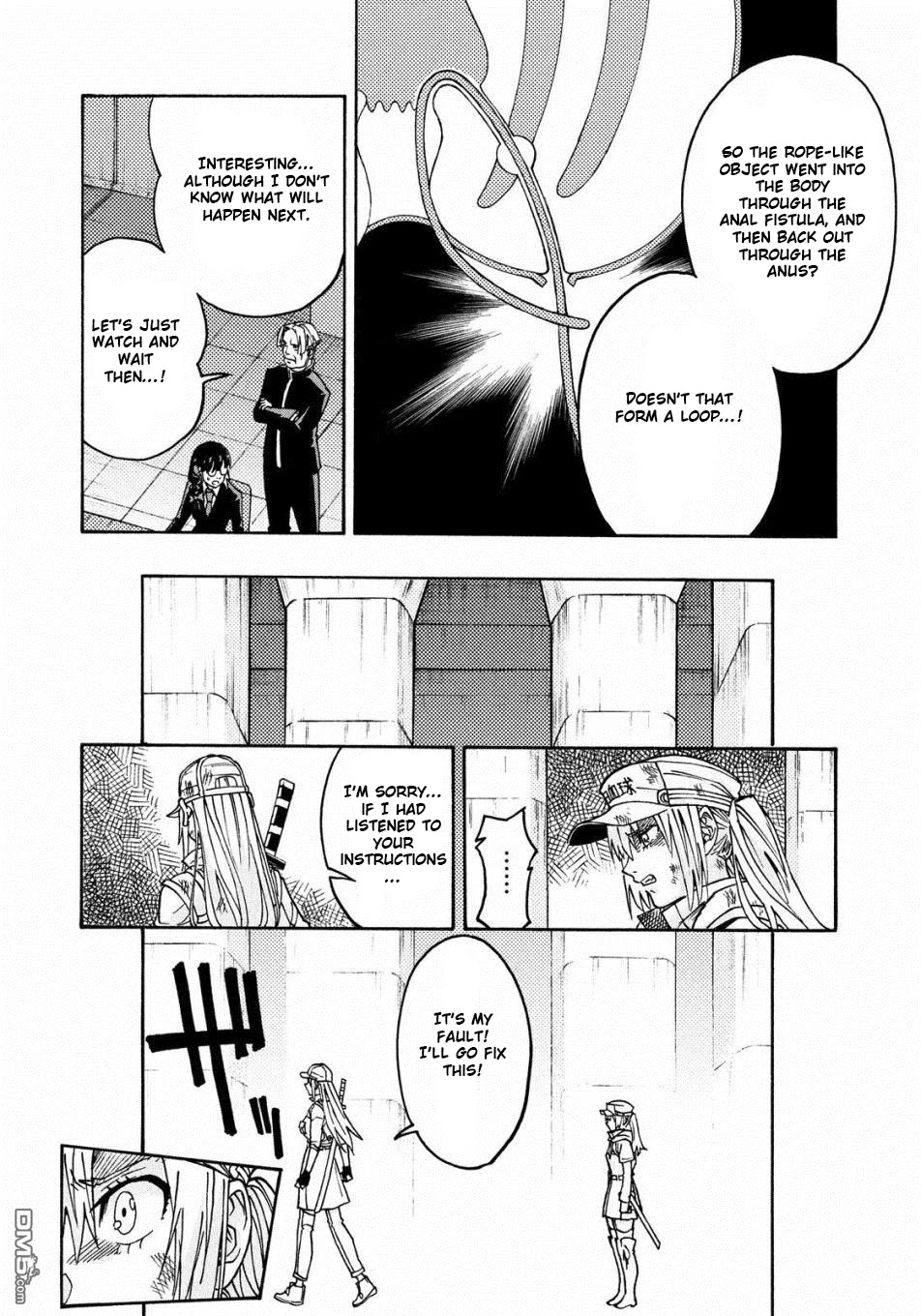 Hataraku Saibou BLACK Chapter 22 page 12 - Chapter 22: Anal Fistula, Liability, Credit