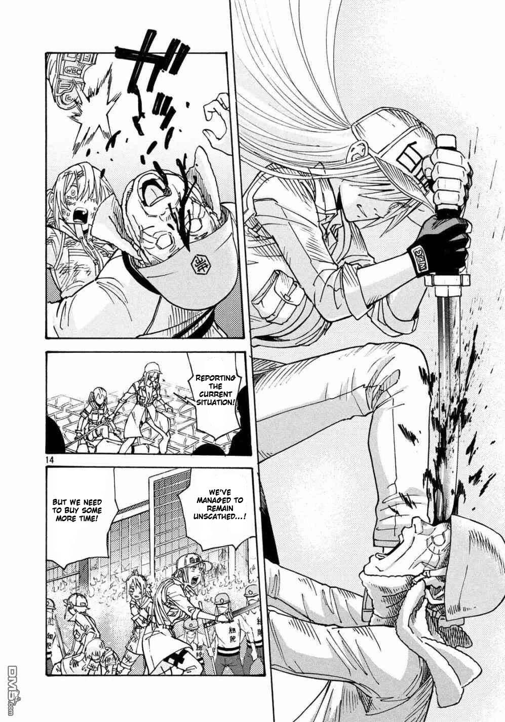 Hataraku Saibou BLACK Chapter 23 page 14 - Chapter 23: Shingles, Mission, Companion