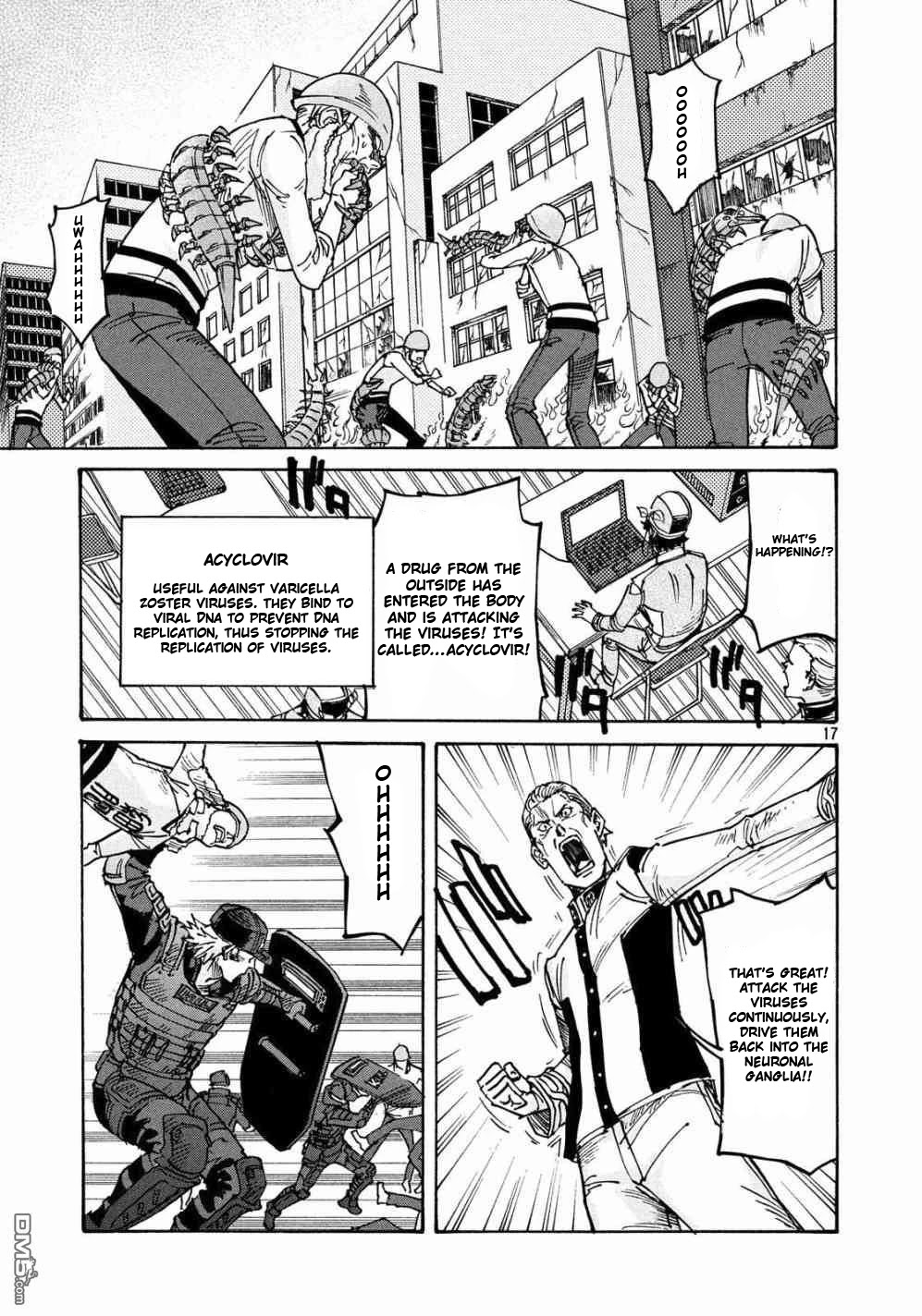 Hataraku Saibou BLACK Chapter 23 page 17 - Chapter 23: Shingles, Mission, Companion