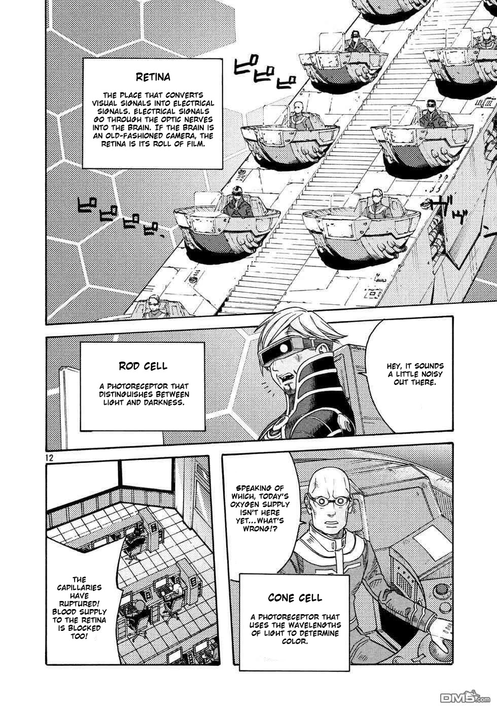 Hataraku Saibou BLACK Chapter 24 page 12 - Chapter 24: Sugar, Blood Vessels, Catastrophe