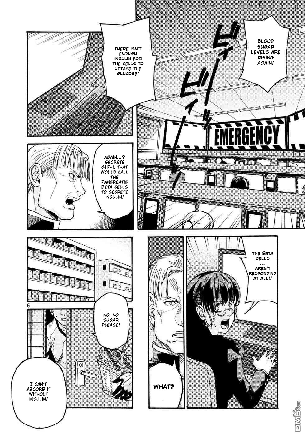 Hataraku Saibou BLACK Chapter 24 page 6 - Chapter 24: Sugar, Blood Vessels, Catastrophe