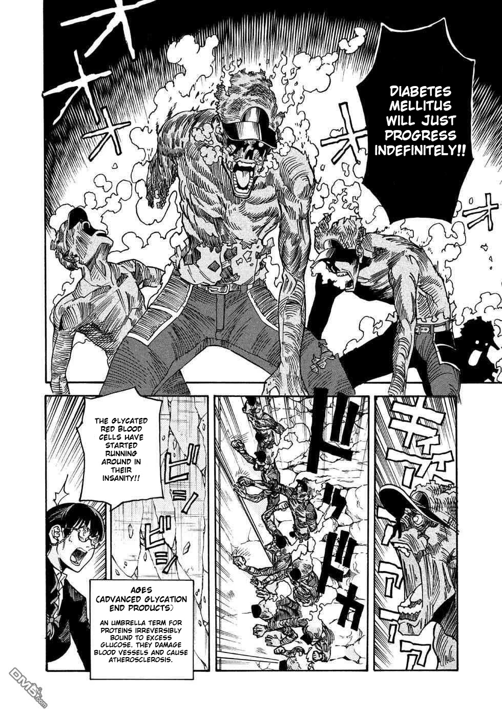 Hataraku Saibou BLACK Chapter 24 page 8 - Chapter 24: Sugar, Blood Vessels, Catastrophe