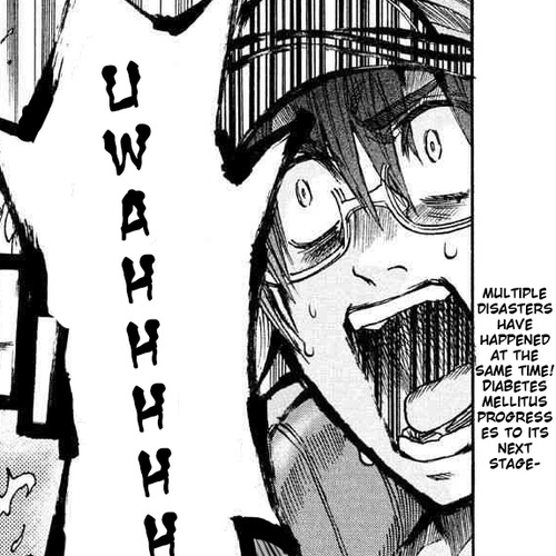 Hataraku Saibou BLACK Chapter 24: Sugar, Blood Vessels, Catastrophe cover