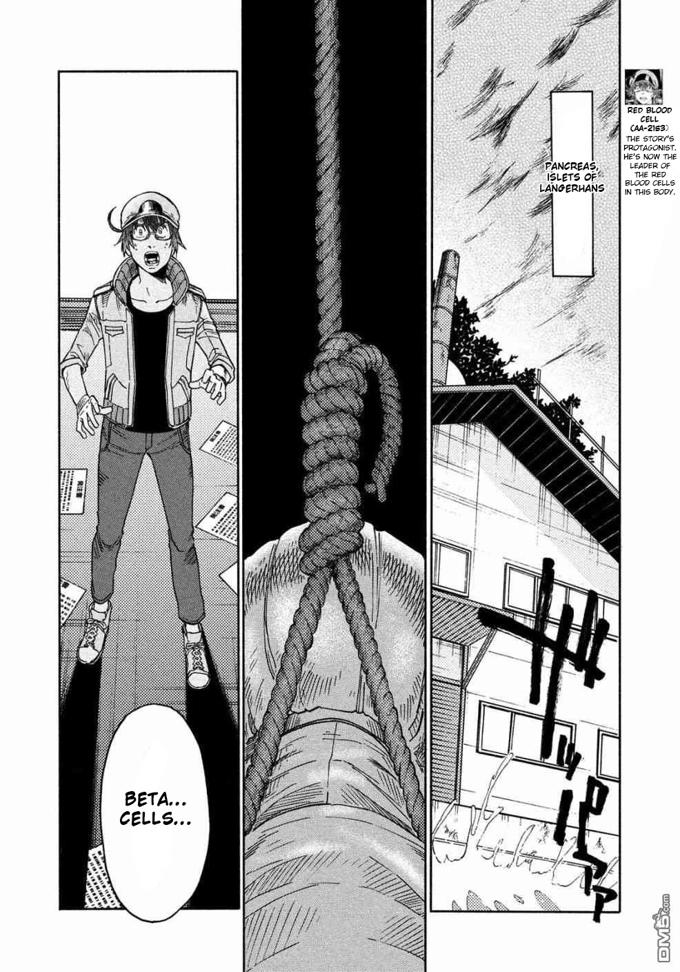 Hataraku Saibou BLACK Chapter 25 page 10 - Chapter 25: Inferno, Gangrene, Hard Worker