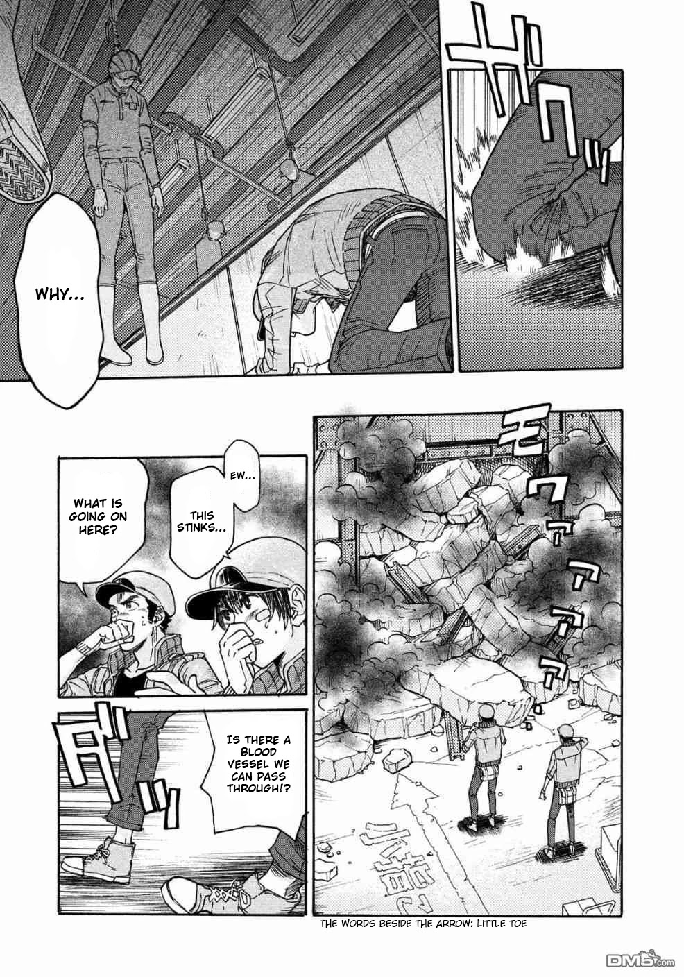 Hataraku Saibou BLACK Chapter 25 page 11 - Chapter 25: Inferno, Gangrene, Hard Worker