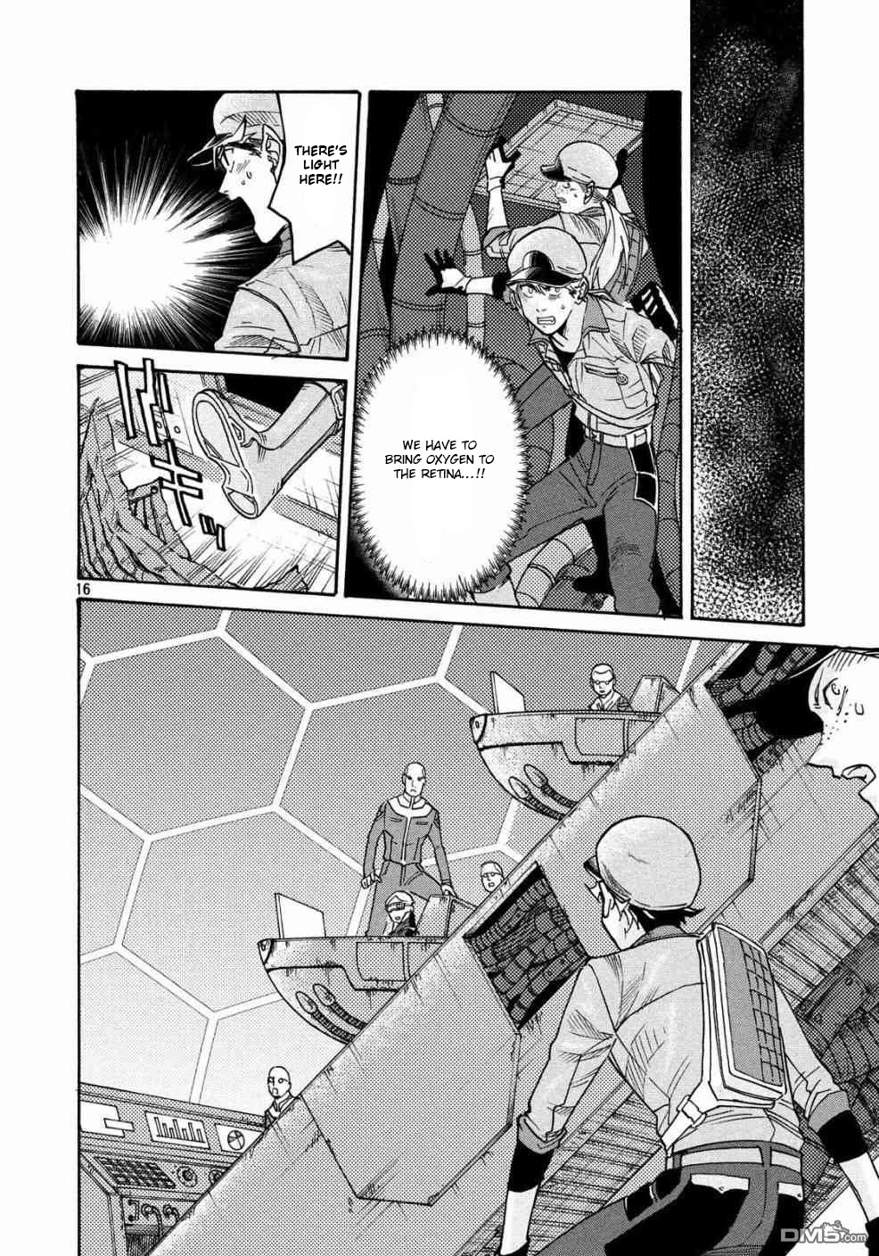 Hataraku Saibou BLACK Chapter 25 page 15 - Chapter 25: Inferno, Gangrene, Hard Worker
