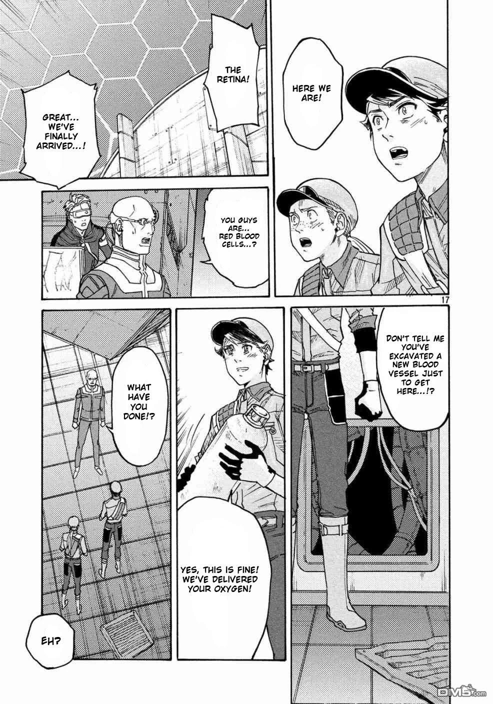 Hataraku Saibou BLACK Chapter 25 page 16 - Chapter 25: Inferno, Gangrene, Hard Worker