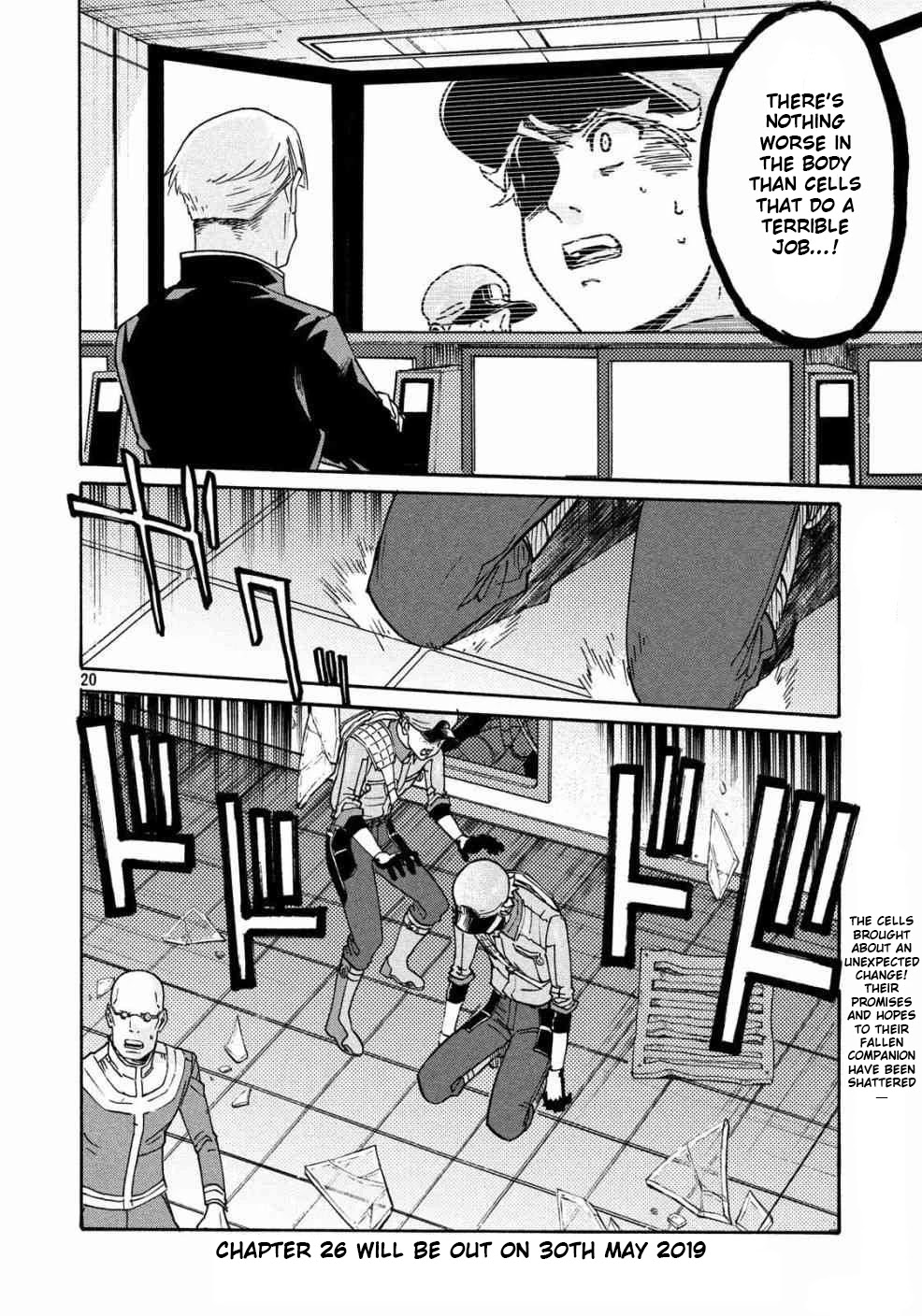 Hataraku Saibou BLACK Chapter 25 page 19 - Chapter 25: Inferno, Gangrene, Hard Worker