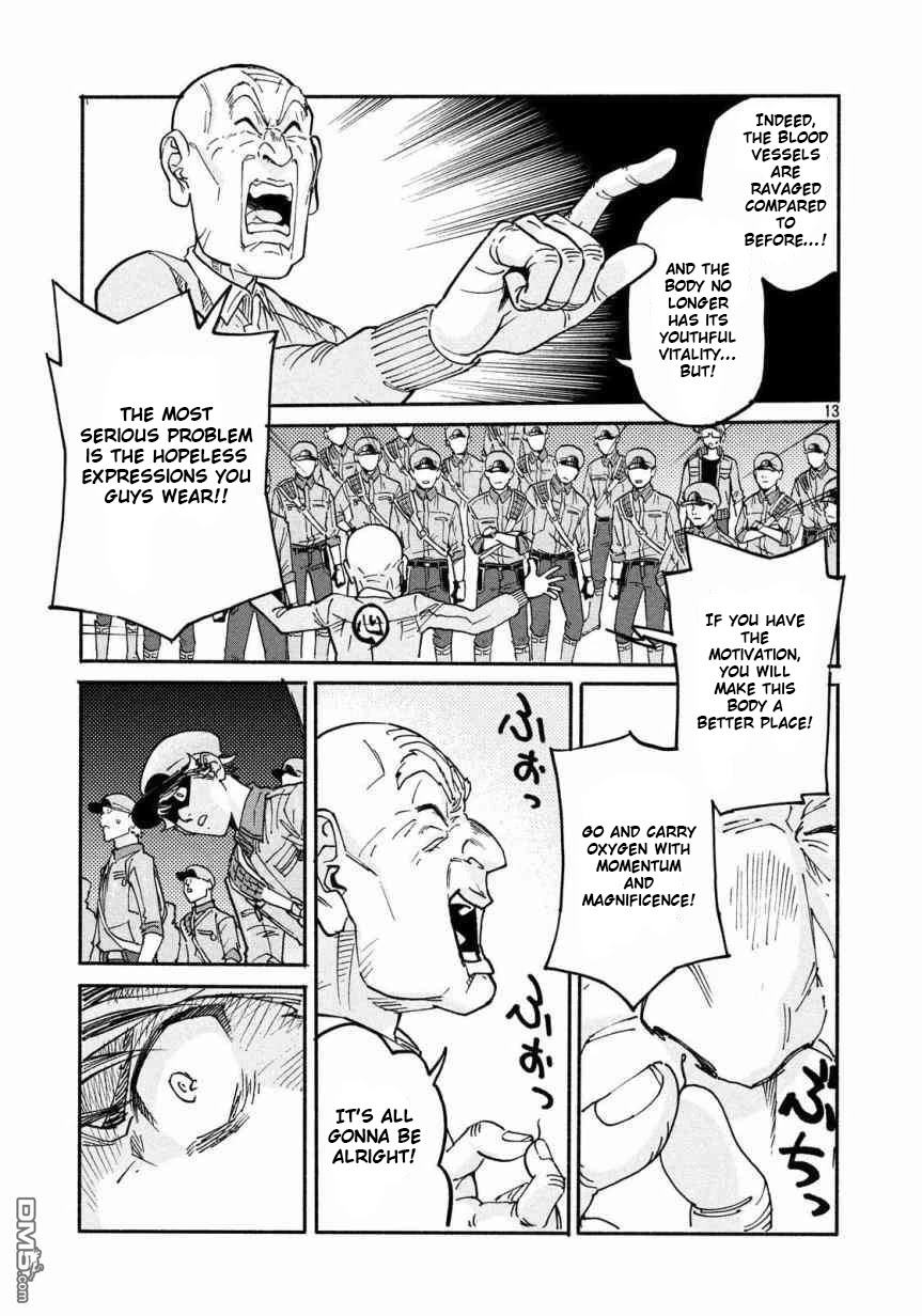 Hataraku Saibou BLACK Chapter 27 page 14 - Chapter 27: Sleep Apnea, Sentimentality, Reality