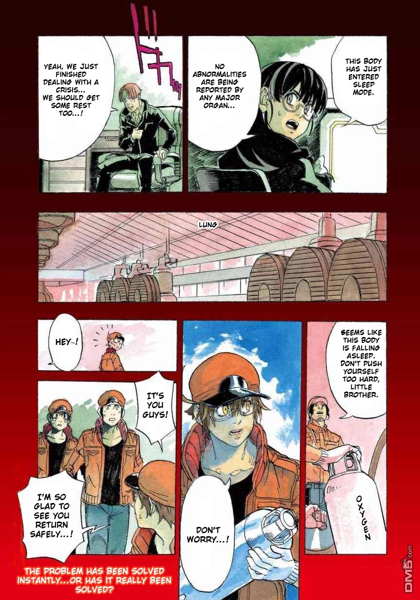 Hataraku Saibou BLACK Chapter 27 page 4 - Chapter 27: Sleep Apnea, Sentimentality, Reality