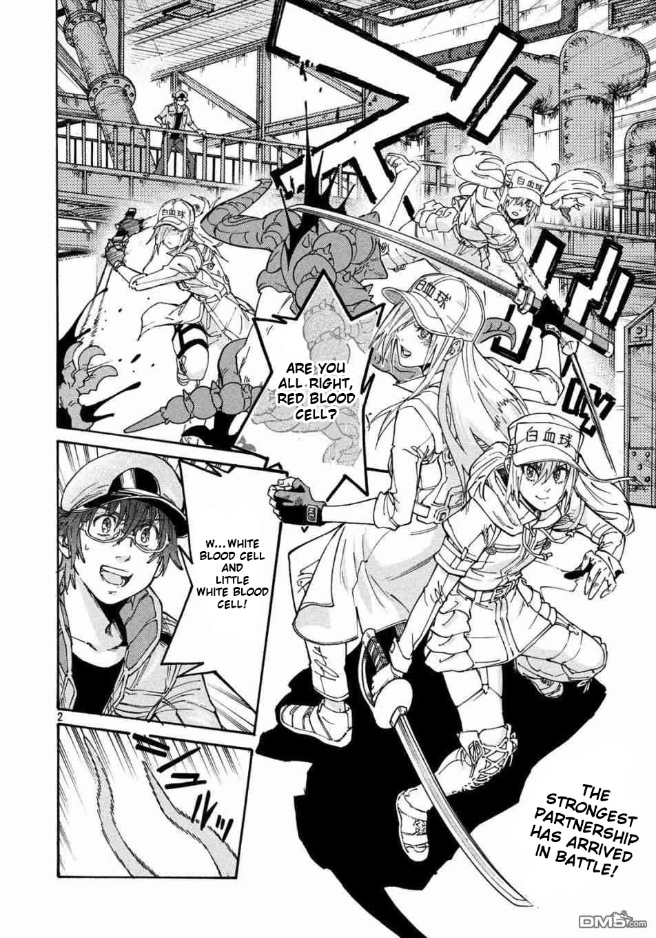 Hataraku Saibou BLACK Chapter 29 page 2 - Chapter 29: Implementation, Fasting, Unemployment