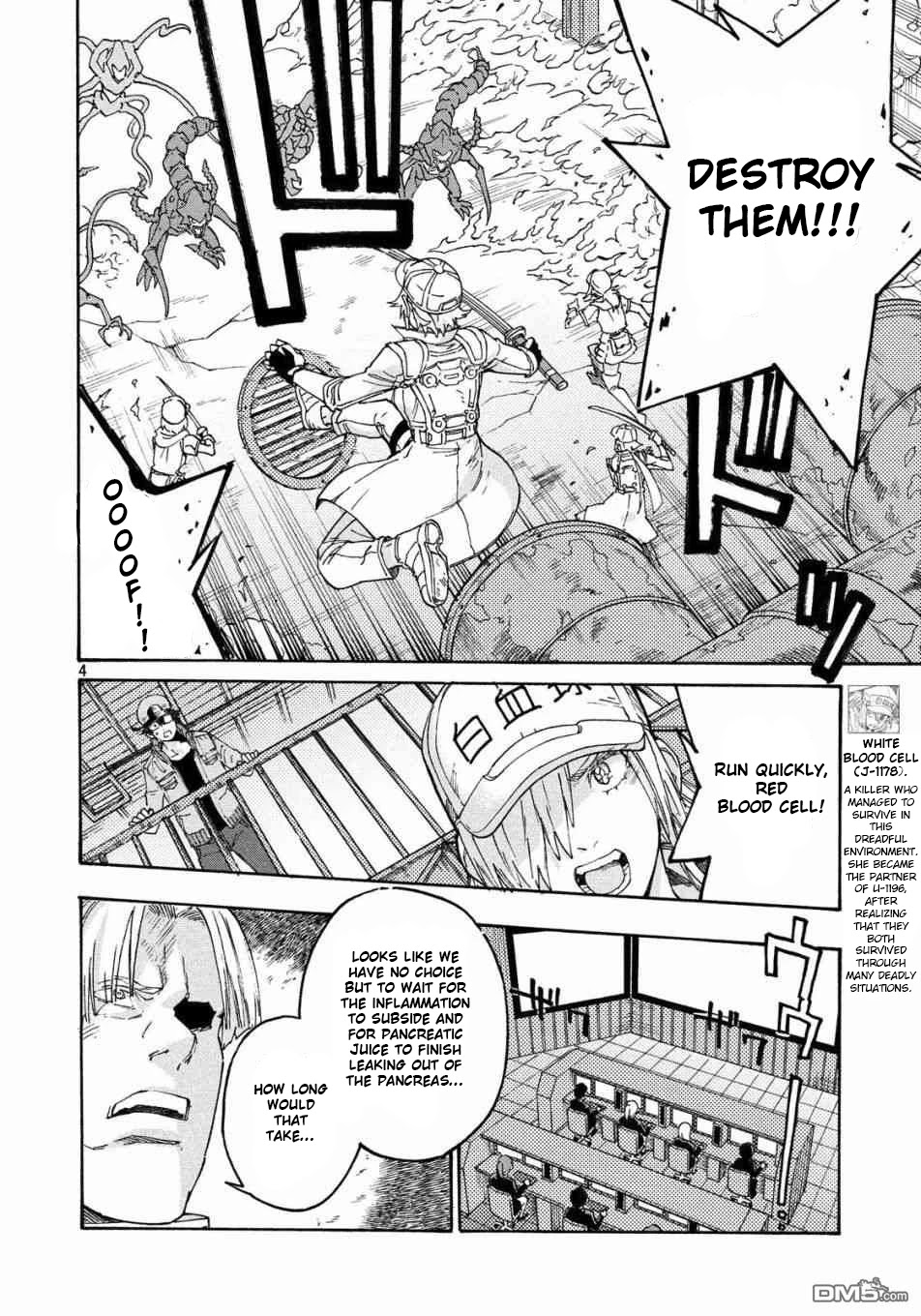 Hataraku Saibou BLACK Chapter 29 page 4 - Chapter 29: Implementation, Fasting, Unemployment