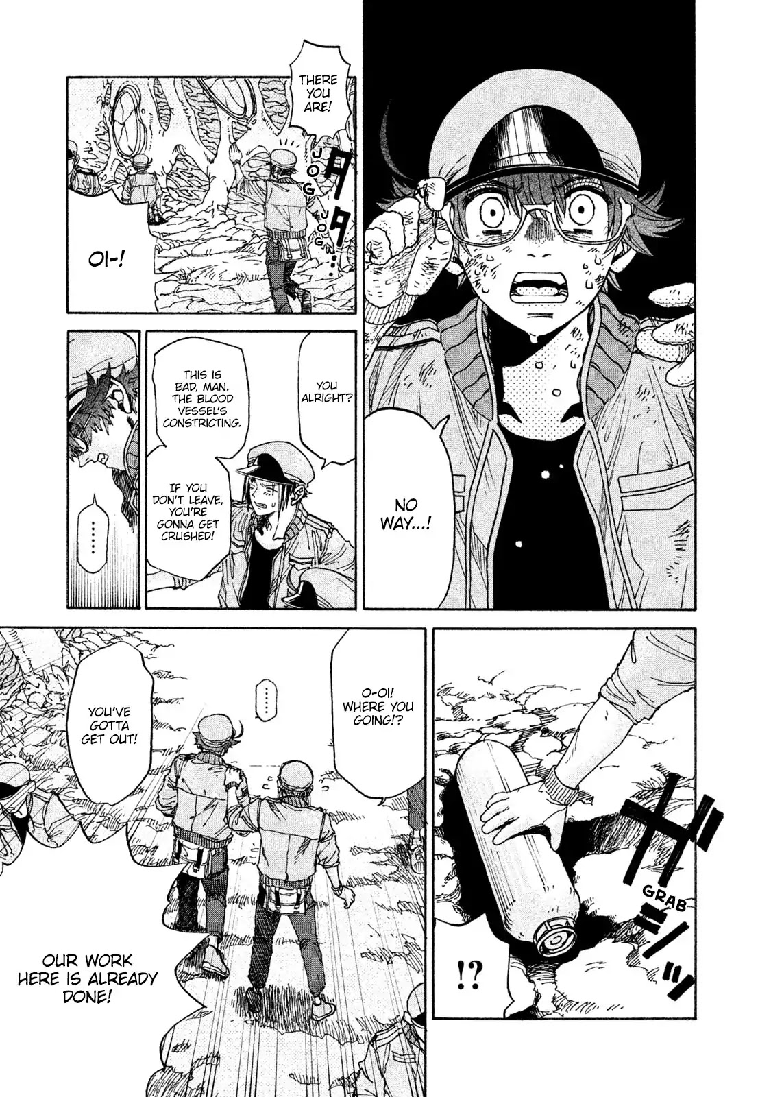 Hataraku Saibou BLACK Chapter 3 page 16 - Chapter 3: Erection, Ejaculation, Emptiness