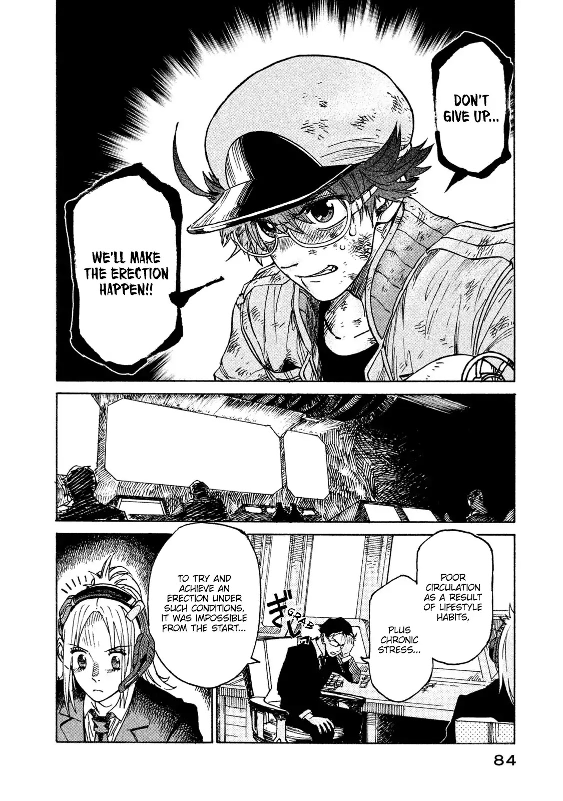 Hataraku Saibou BLACK Chapter 3 page 17 - Chapter 3: Erection, Ejaculation, Emptiness