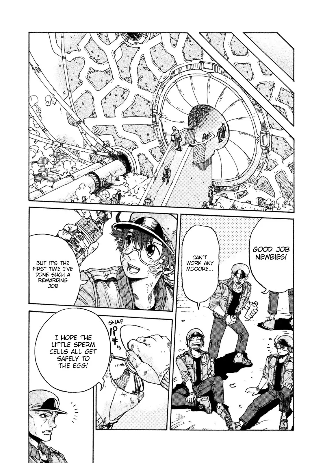 Hataraku Saibou BLACK Chapter 3 page 26 - Chapter 3: Erection, Ejaculation, Emptiness