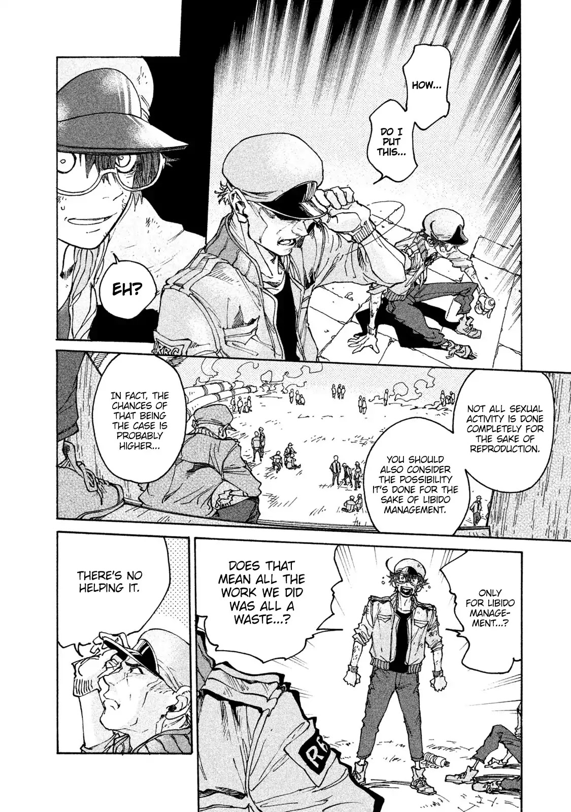 Hataraku Saibou BLACK Chapter 3 page 27 - Chapter 3: Erection, Ejaculation, Emptiness
