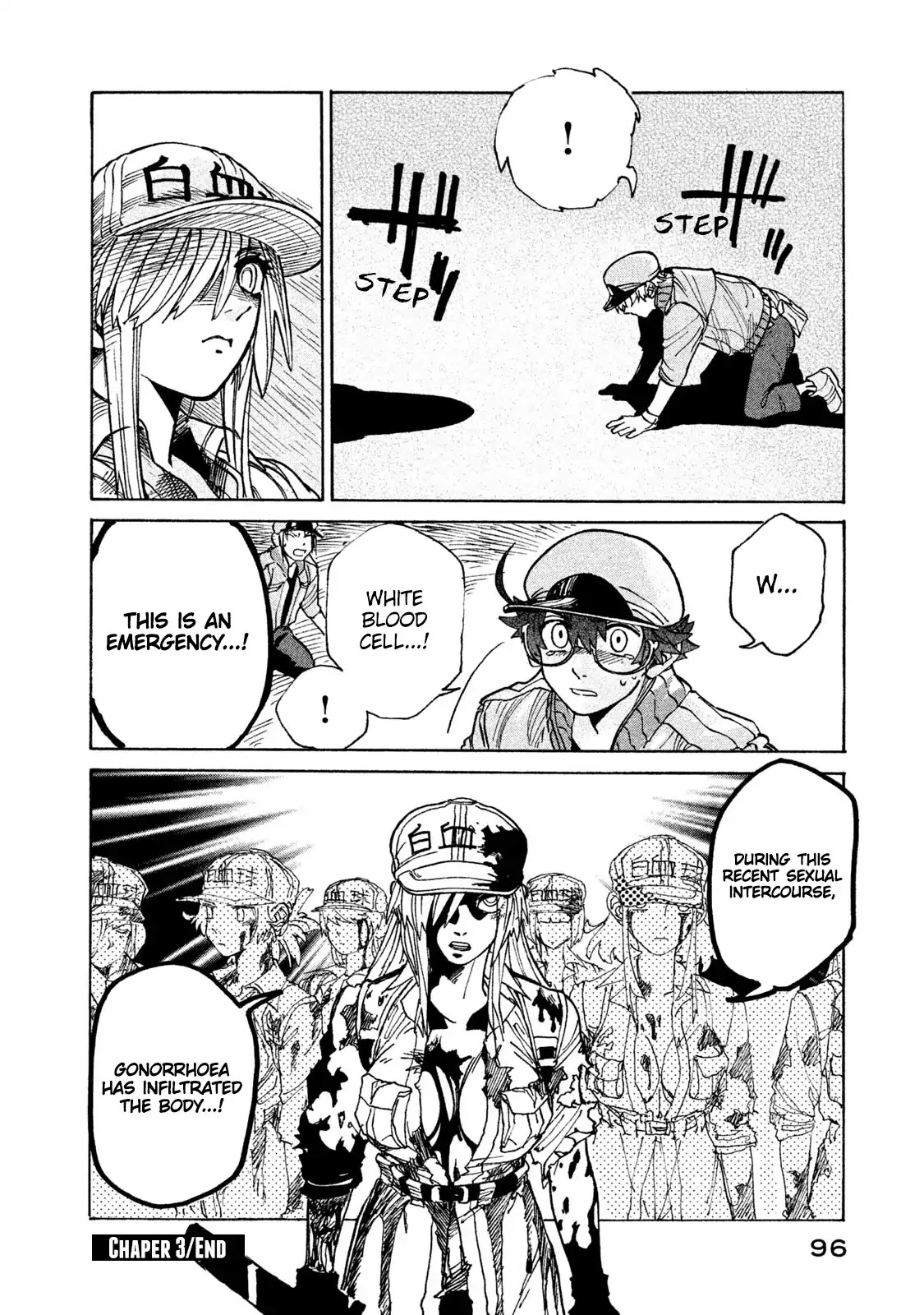 Hataraku Saibou BLACK Chapter 3 page 29 - Chapter 3: Erection, Ejaculation, Emptiness