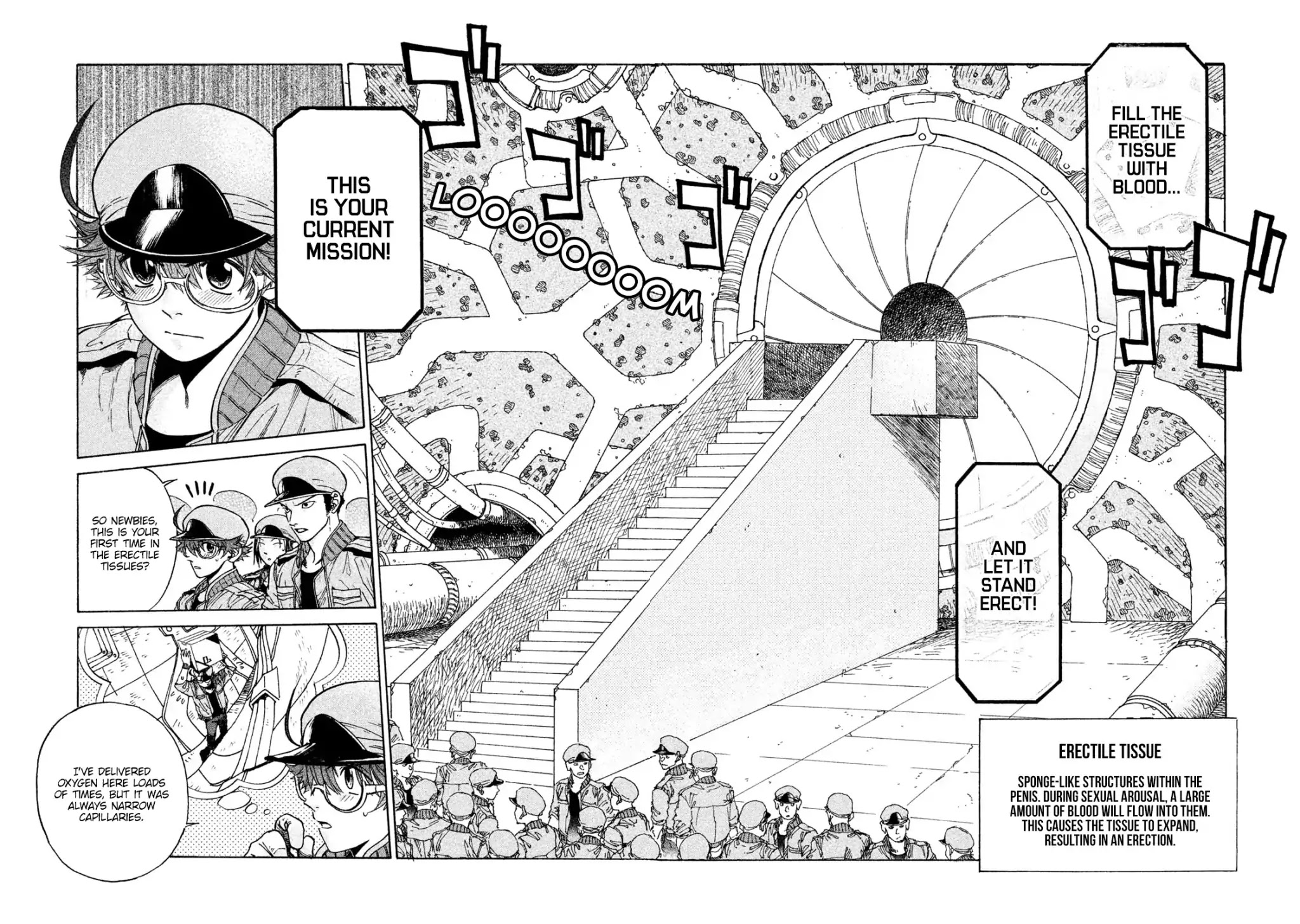 Hataraku Saibou BLACK Chapter 3 page 4 - Chapter 3: Erection, Ejaculation, Emptiness