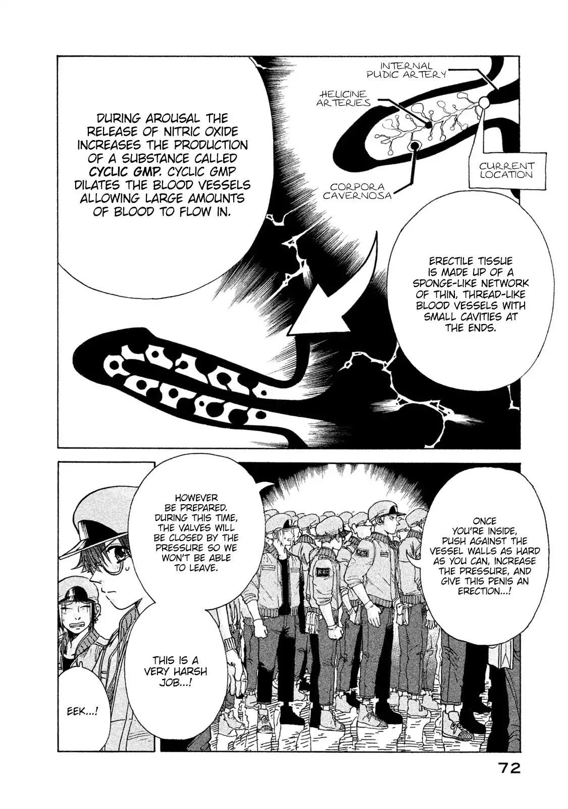 Hataraku Saibou BLACK Chapter 3 page 5 - Chapter 3: Erection, Ejaculation, Emptiness
