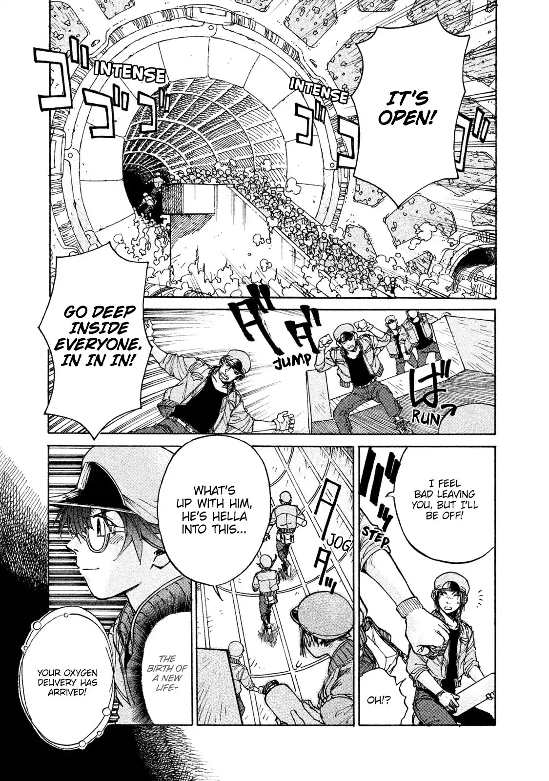 Hataraku Saibou BLACK Chapter 3 page 8 - Chapter 3: Erection, Ejaculation, Emptiness