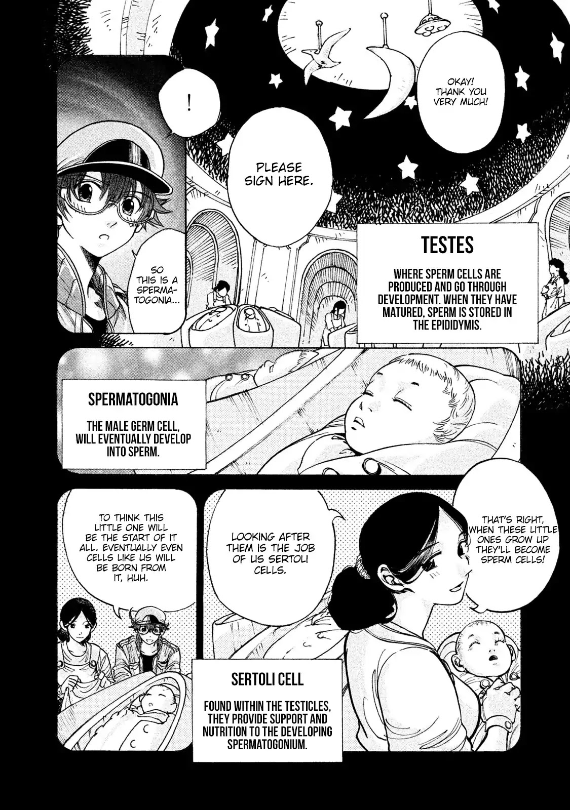 Hataraku Saibou BLACK Chapter 3 page 9 - Chapter 3: Erection, Ejaculation, Emptiness
