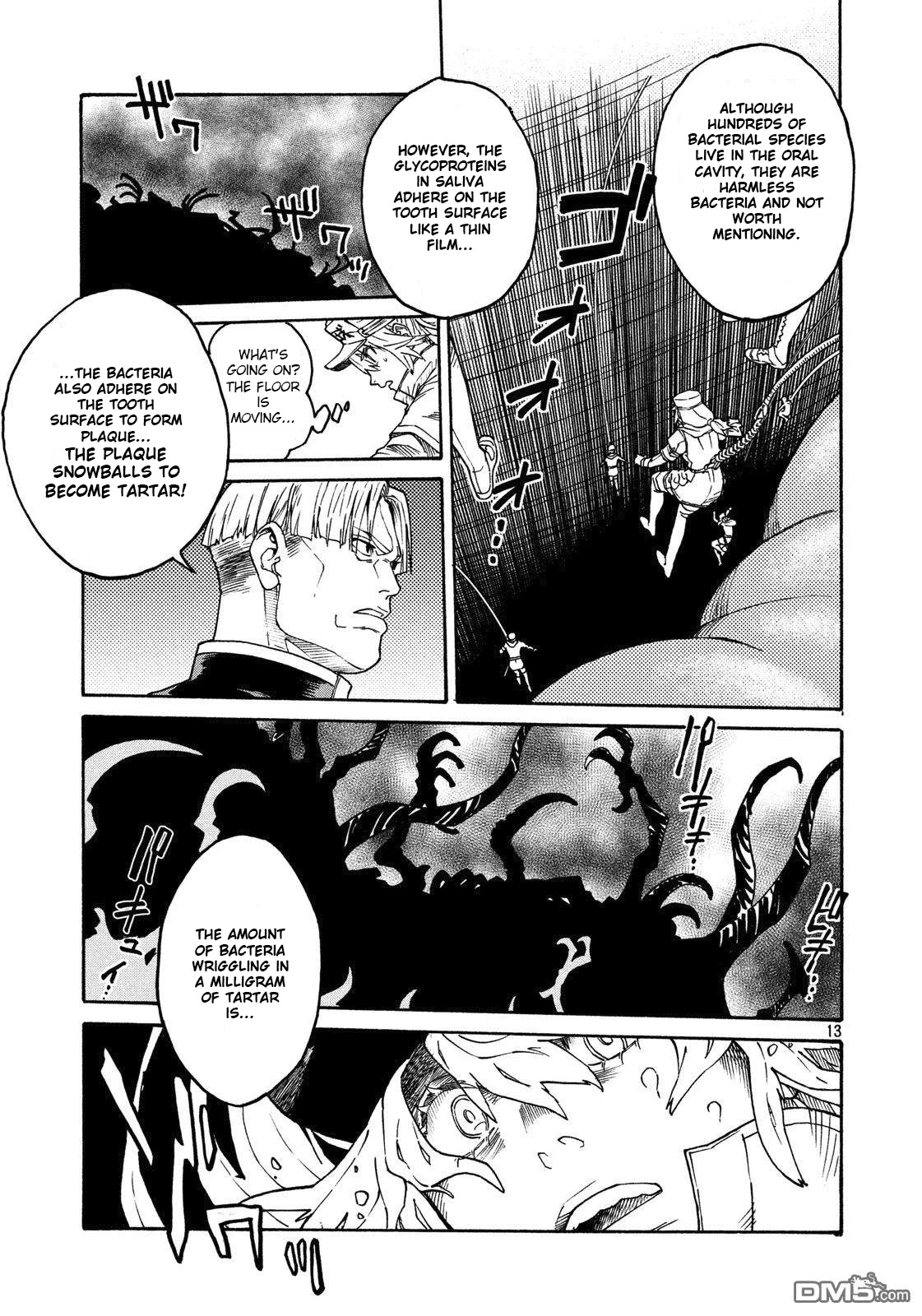 Hataraku Saibou BLACK Chapter 30 page 13 - Chapter 30: Periodontitis, Roots, Miscalculation