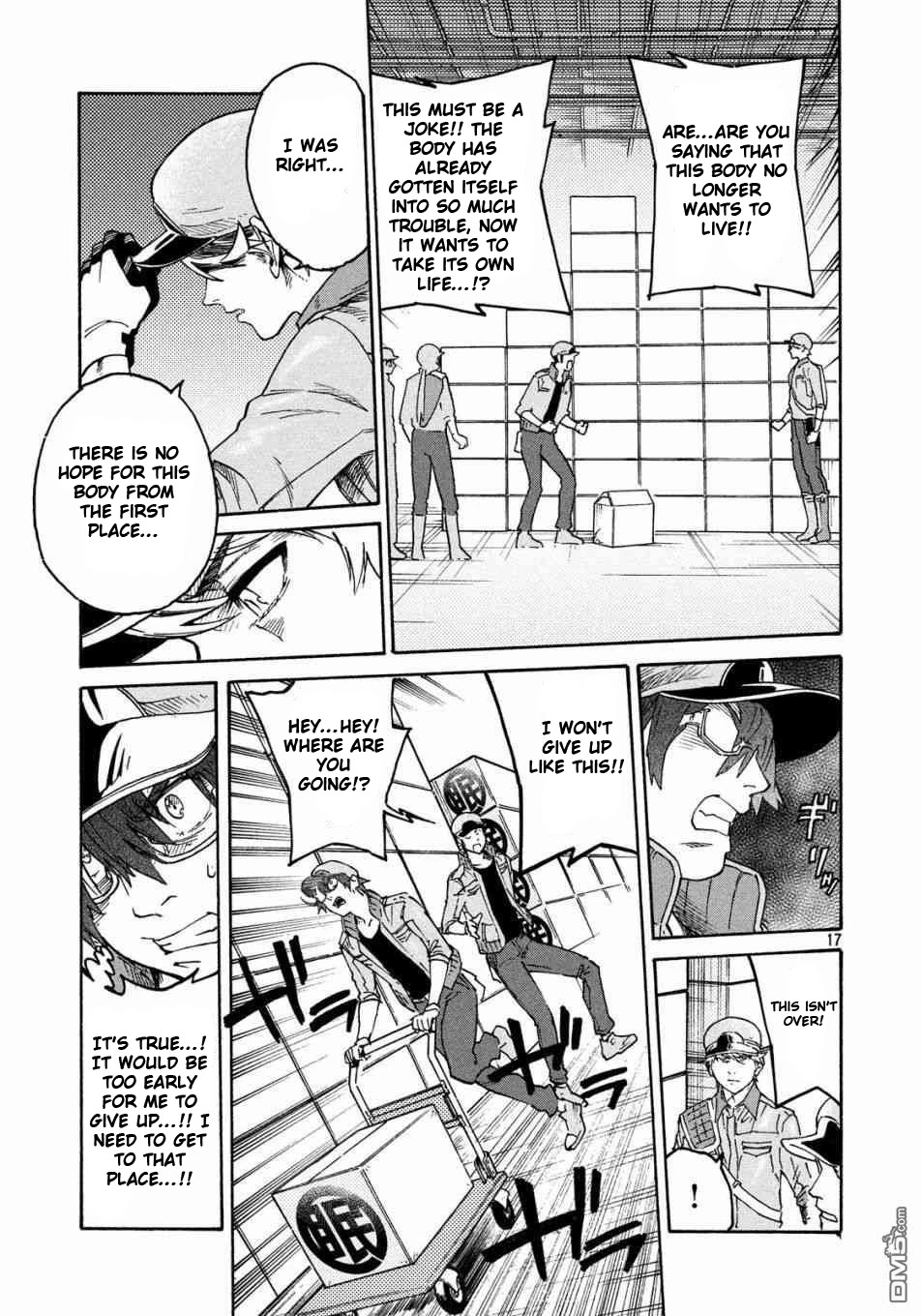 Hataraku Saibou BLACK Chapter 31 page 16 - Chapter 31: Sleeping Pills, Alcohol, Requiem