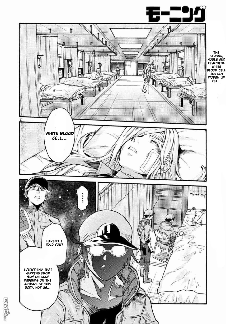 Hataraku Saibou BLACK Chapter 31 page 2 - Chapter 31: Sleeping Pills, Alcohol, Requiem