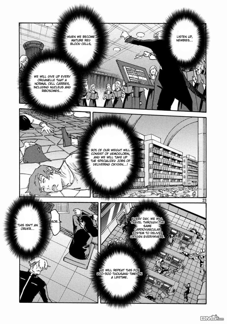 Hataraku Saibou BLACK Chapter 31 page 22 - Chapter 31: Sleeping Pills, Alcohol, Requiem