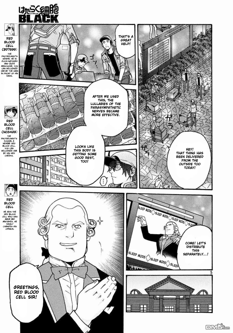 Hataraku Saibou BLACK Chapter 31 page 5 - Chapter 31: Sleeping Pills, Alcohol, Requiem