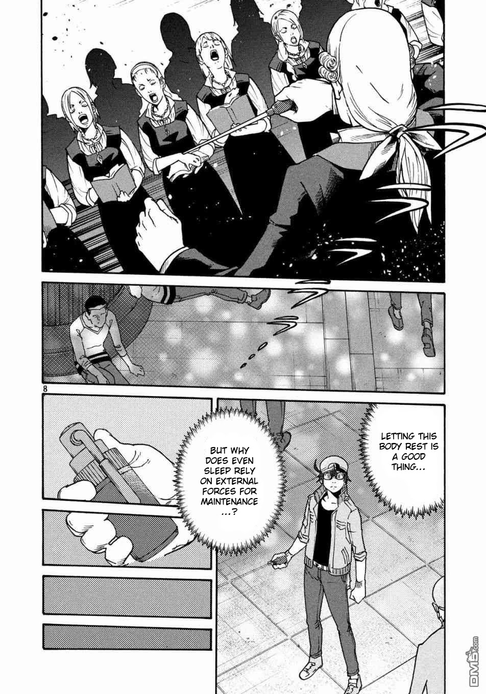 Hataraku Saibou BLACK Chapter 31 page 8 - Chapter 31: Sleeping Pills, Alcohol, Requiem