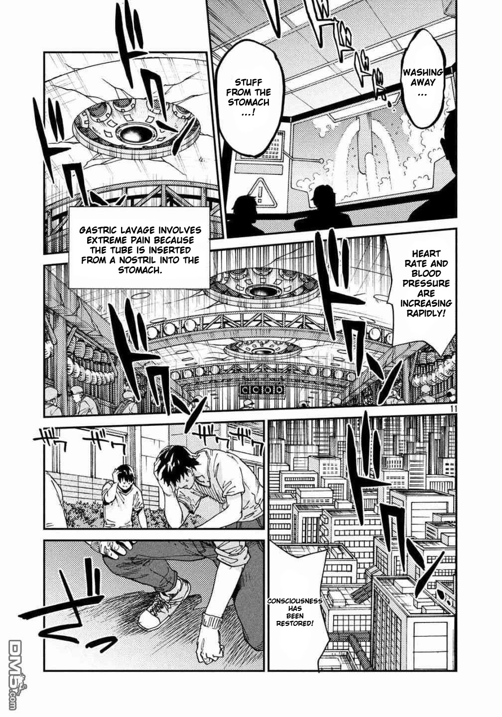 Hataraku Saibou BLACK Chapter 32 page 12 - Chapter 32: Gastric Lavage, Tears, Tears