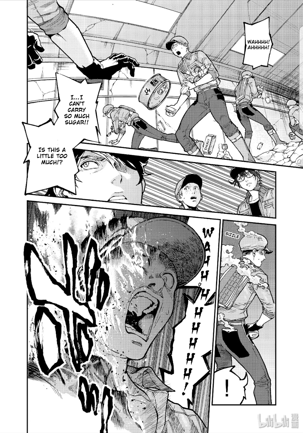 Hataraku Saibou BLACK Chapter 33 page 17 - Chapter 33: The Brain, Vitality, Atrophy