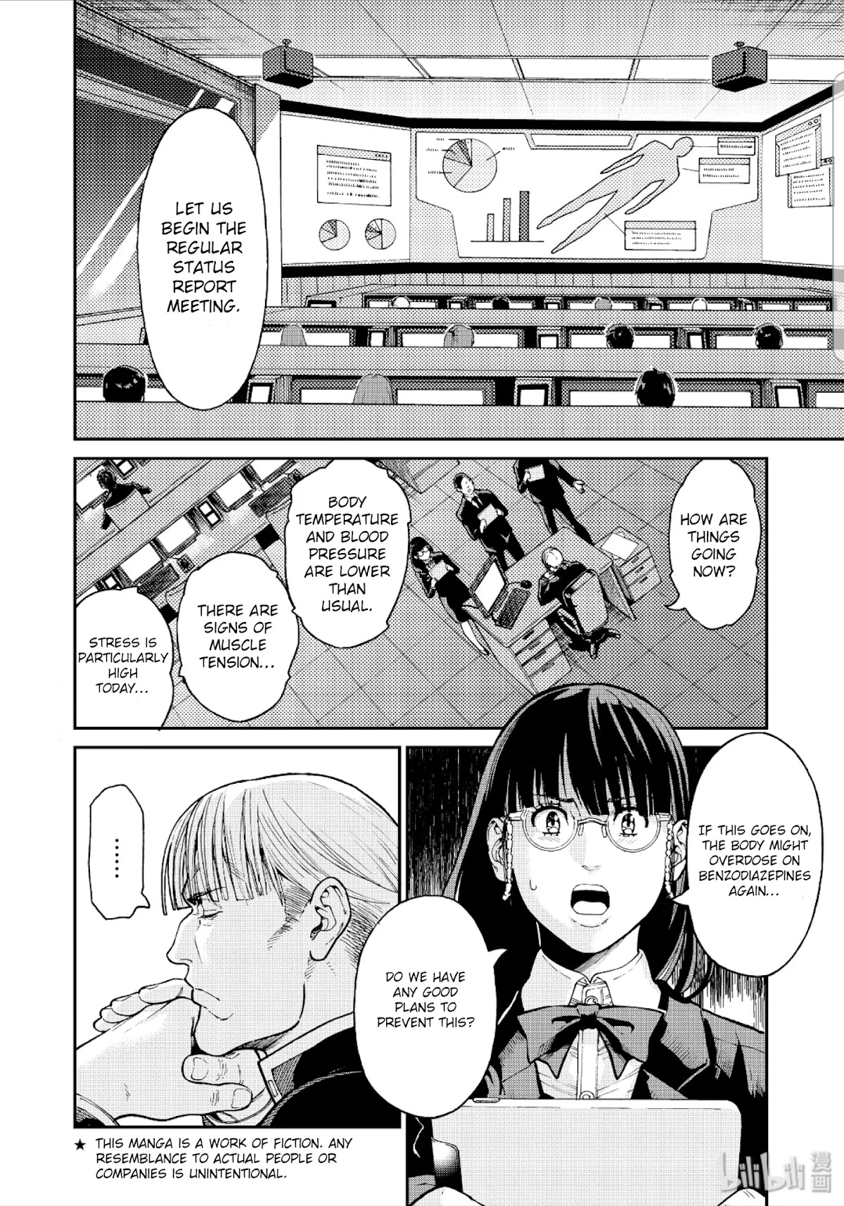 Hataraku Saibou BLACK Chapter 33 page 2 - Chapter 33: The Brain, Vitality, Atrophy