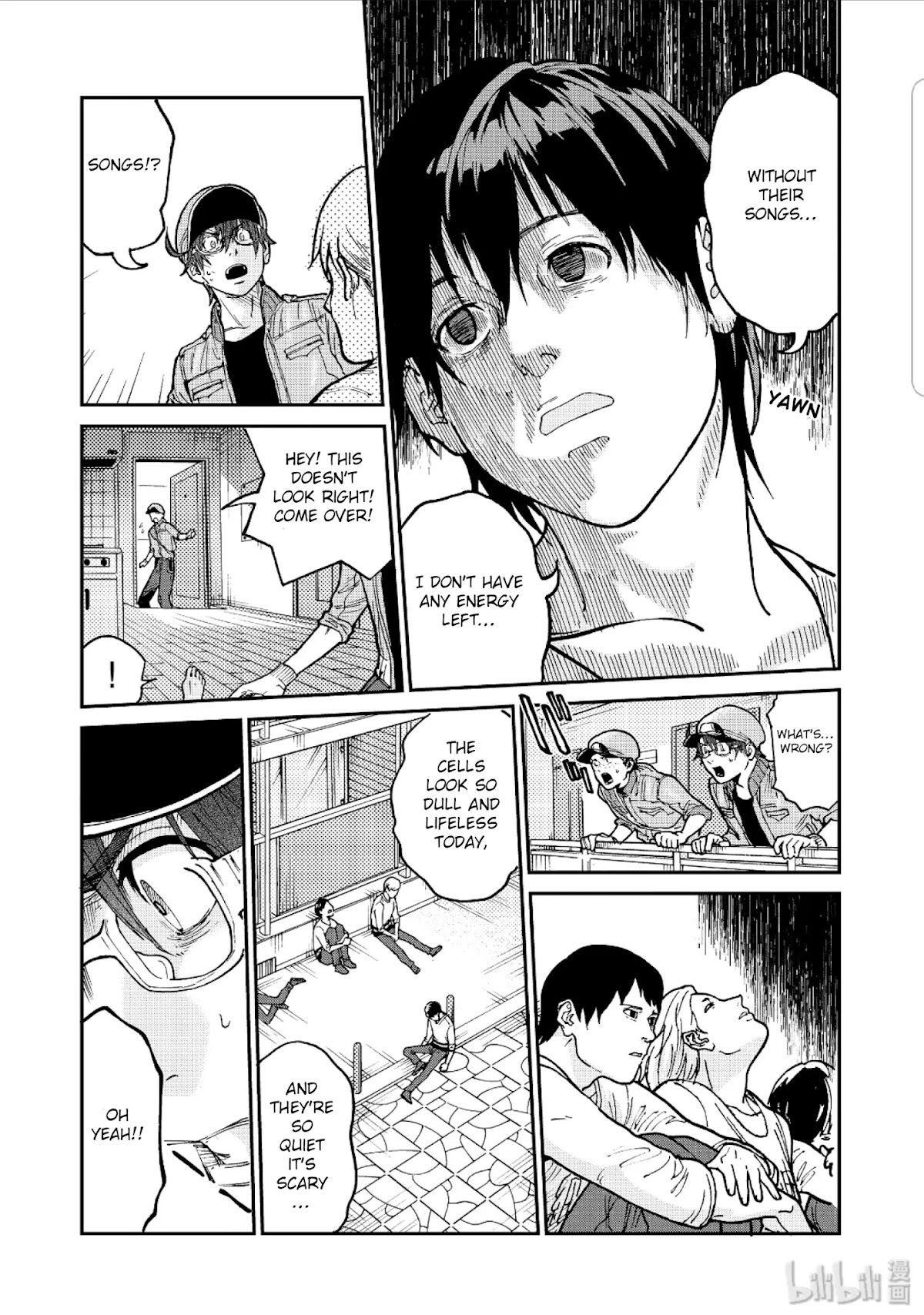 Hataraku Saibou BLACK Chapter 33 page 24 - Chapter 33: The Brain, Vitality, Atrophy