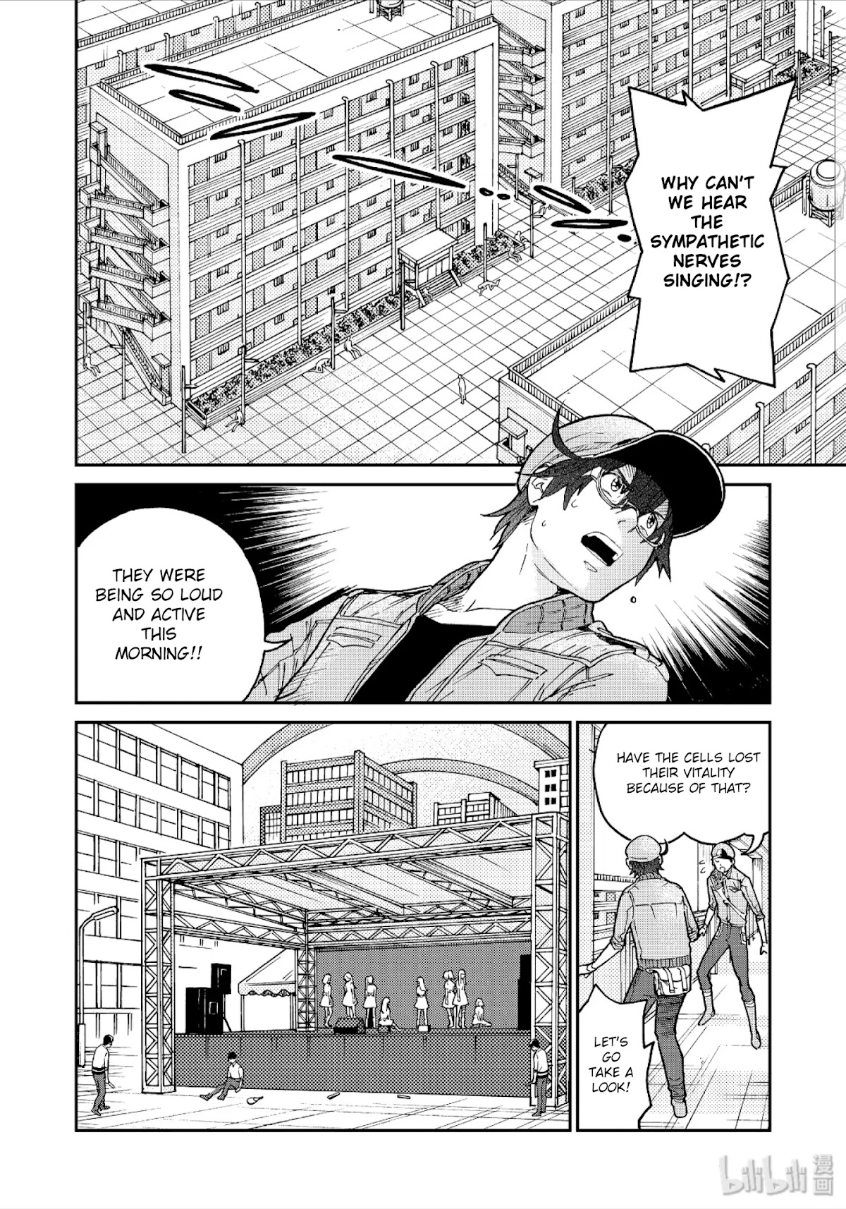 Hataraku Saibou BLACK Chapter 33 page 25 - Chapter 33: The Brain, Vitality, Atrophy