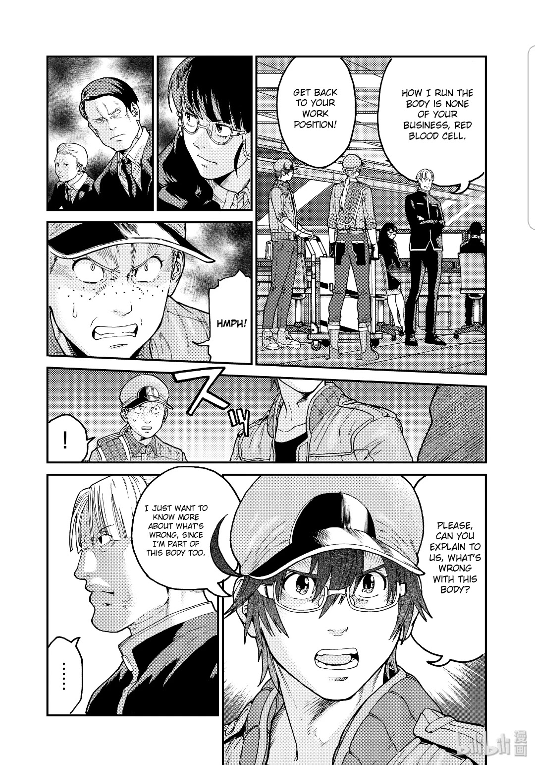 Hataraku Saibou BLACK Chapter 34 page 15 - Chapter 34: Depression, Resolve, No Way Out