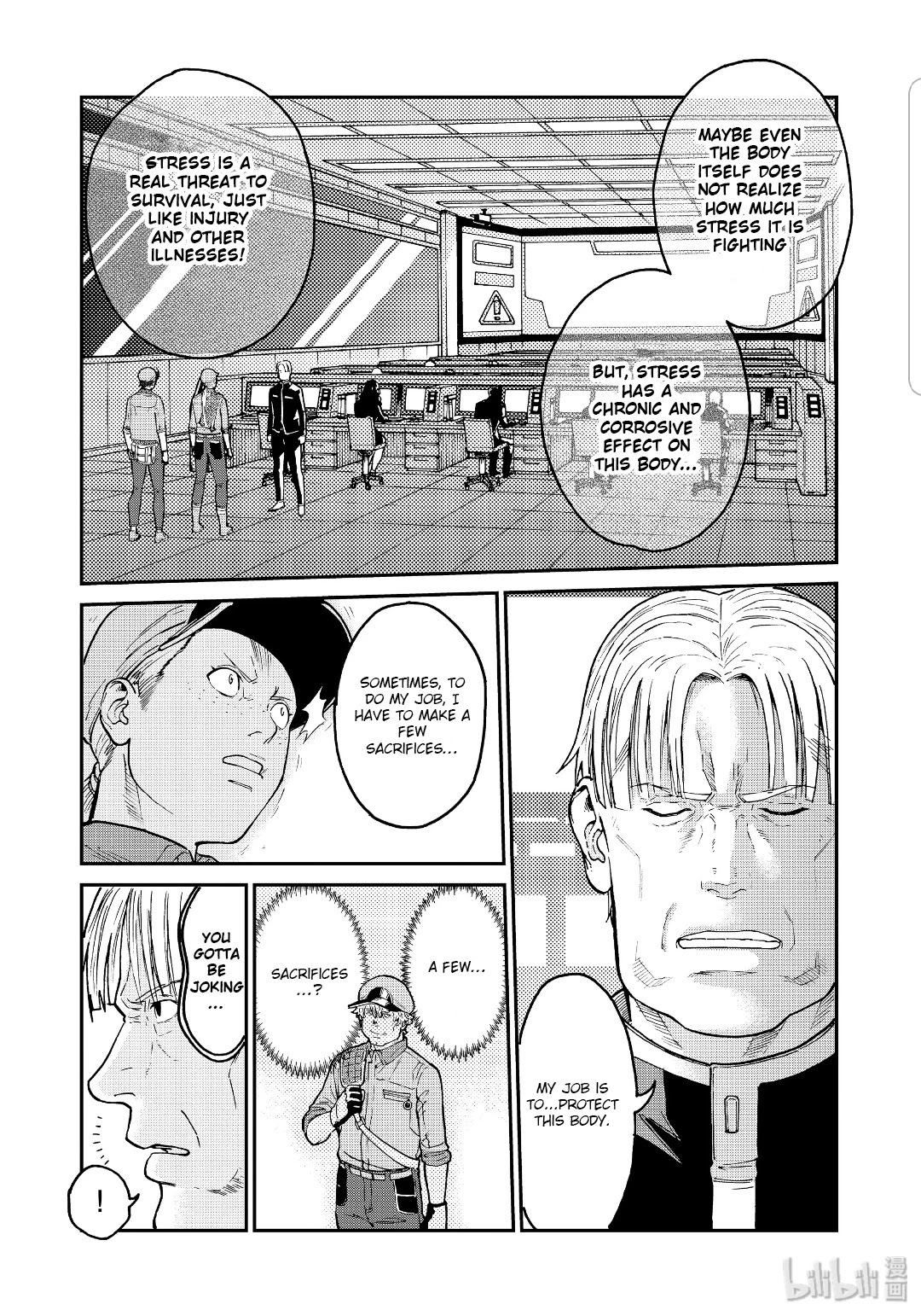 Hataraku Saibou BLACK Chapter 34 page 19 - Chapter 34: Depression, Resolve, No Way Out