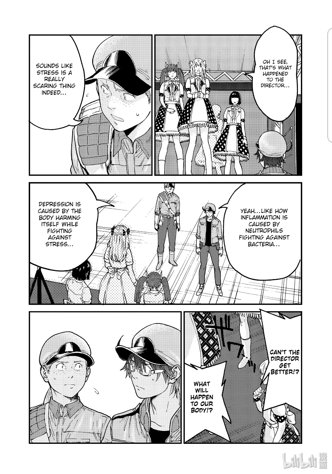 Hataraku Saibou BLACK Chapter 34 page 29 - Chapter 34: Depression, Resolve, No Way Out