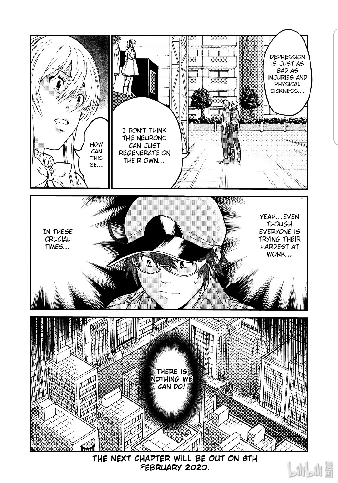 Hataraku Saibou BLACK Chapter 34 page 30 - Chapter 34: Depression, Resolve, No Way Out