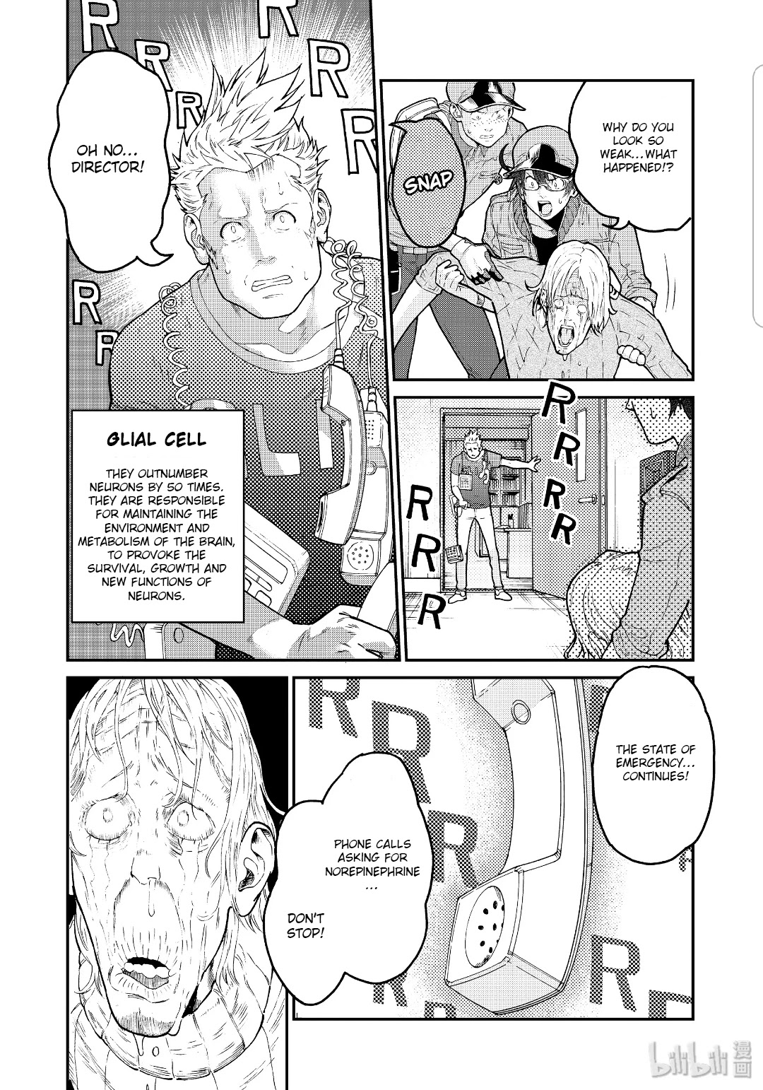 Hataraku Saibou BLACK Chapter 34 page 9 - Chapter 34: Depression, Resolve, No Way Out