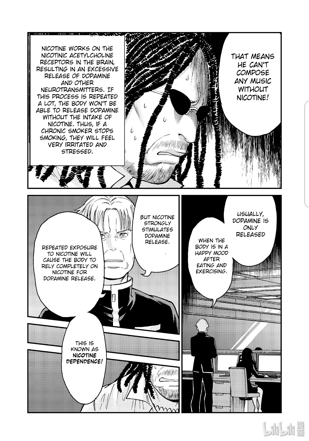 Hataraku Saibou BLACK Chapter 35 page 24 - Chapter 35: Drugs, Quitting Smoking, Fear