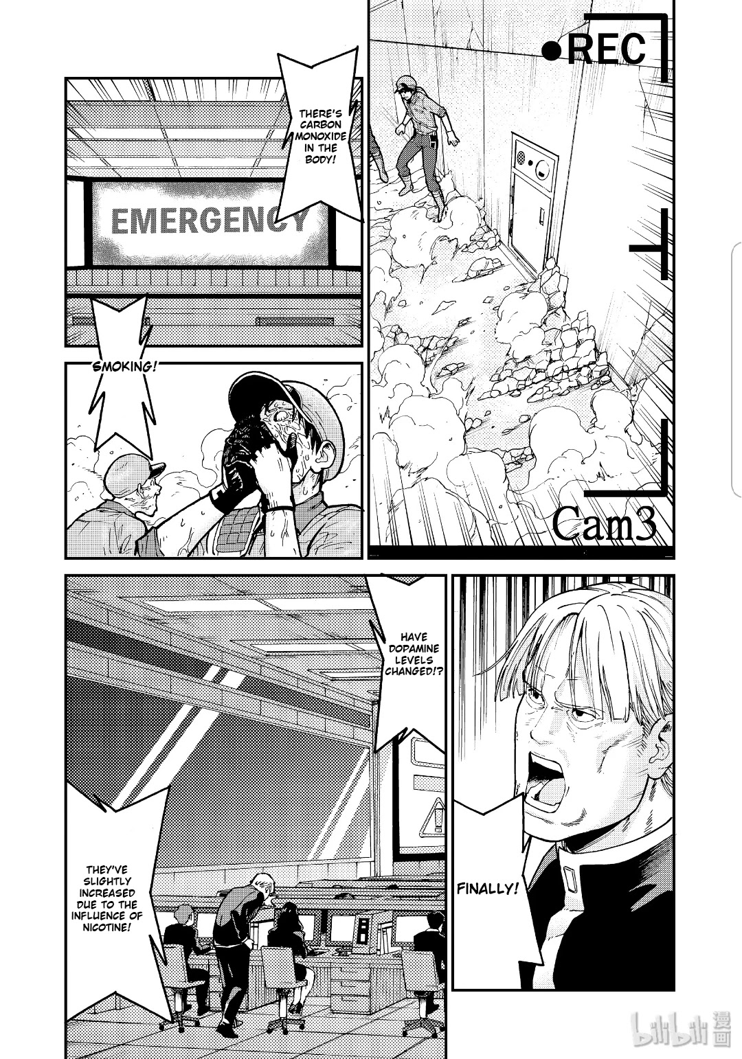 Hataraku Saibou BLACK Chapter 35 page 3 - Chapter 35: Drugs, Quitting Smoking, Fear