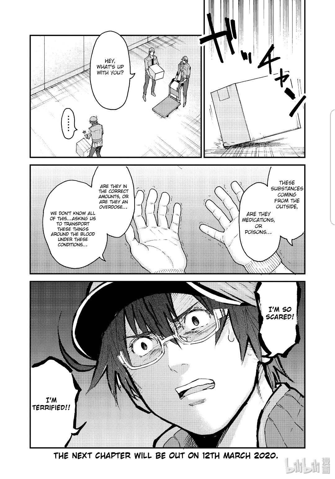 Hataraku Saibou BLACK Chapter 35 page 30 - Chapter 35: Drugs, Quitting Smoking, Fear