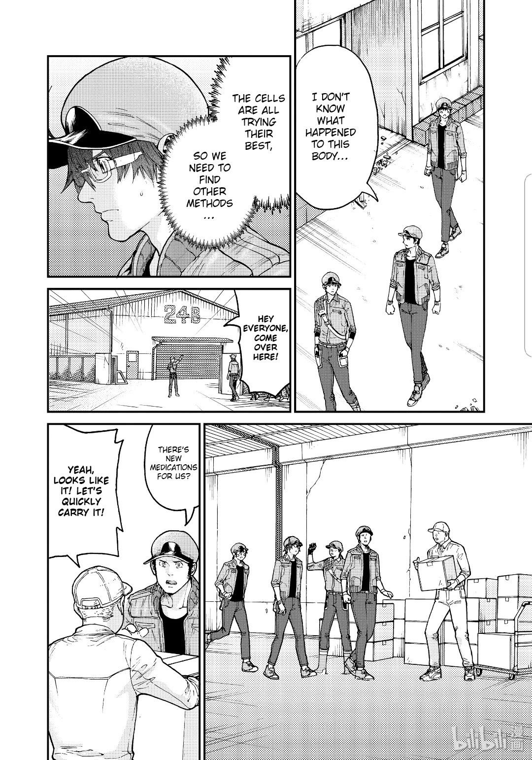 Hataraku Saibou BLACK Chapter 35 page 6 - Chapter 35: Drugs, Quitting Smoking, Fear