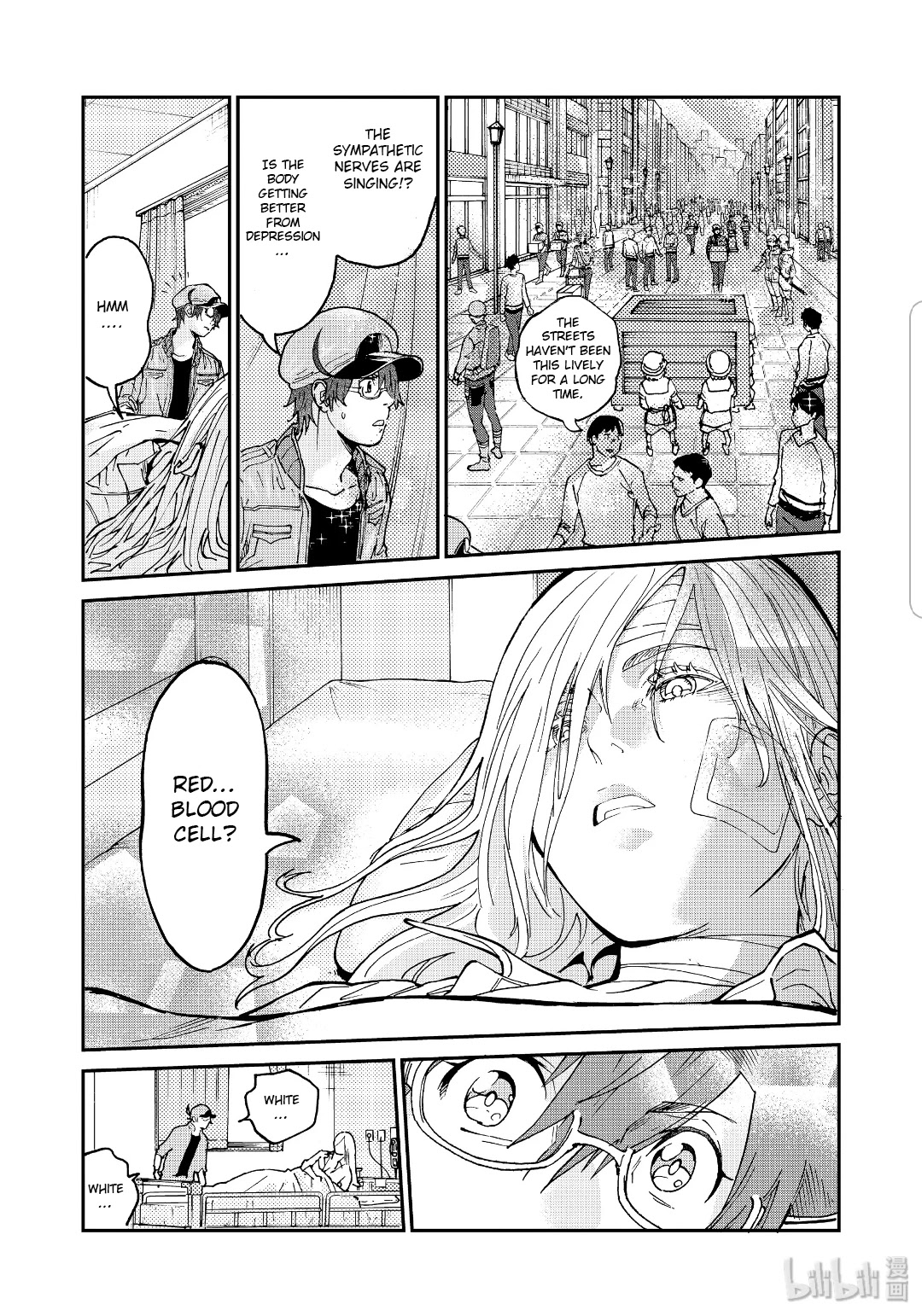 Hataraku Saibou BLACK Chapter 36 page 19 - Chapter 36: Wandering, Drug Efficacy, Mission