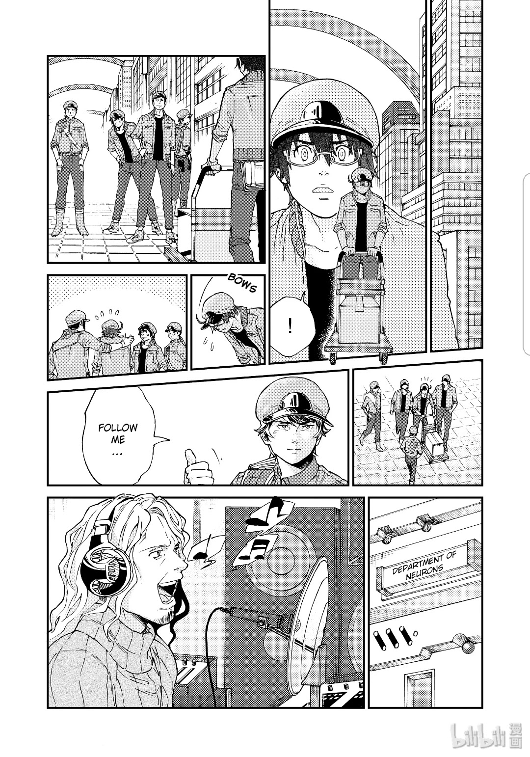 Hataraku Saibou BLACK Chapter 36 page 23 - Chapter 36: Wandering, Drug Efficacy, Mission